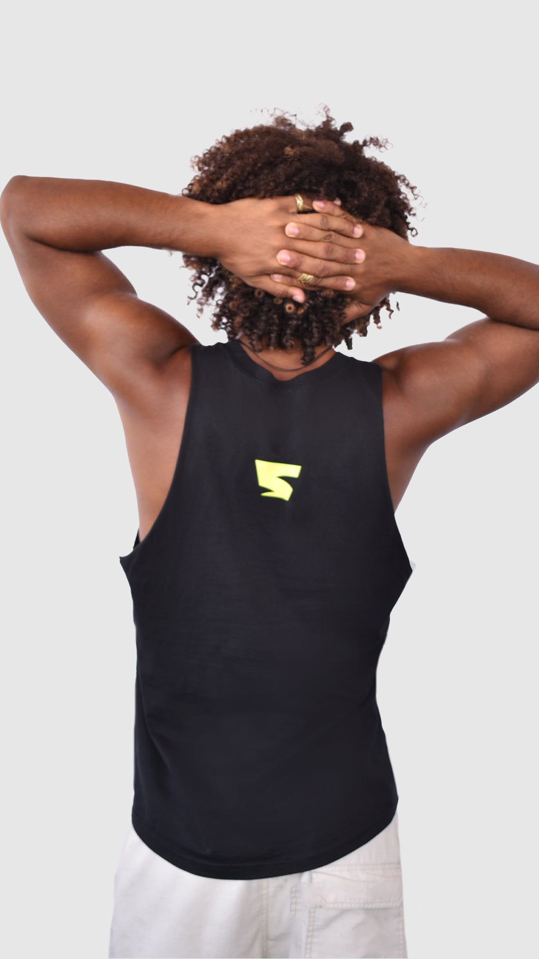 MY POTIENTIAL IS LIMITLESS TANKTOP IN BLACK